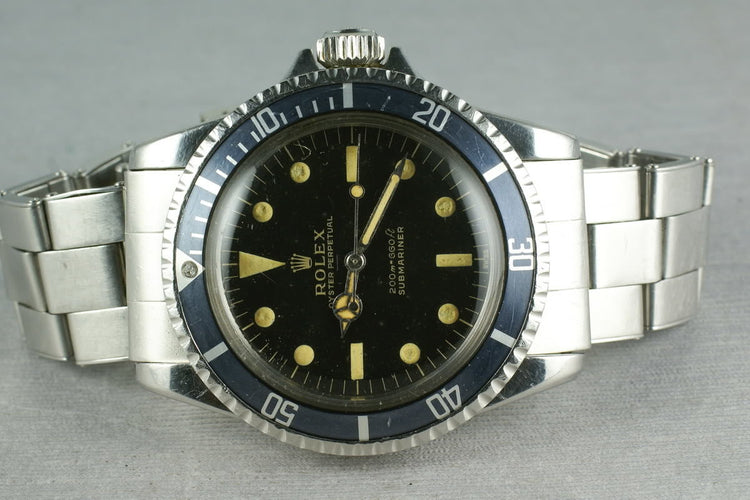 Rolex Submariner 5513 PCG with Underline _ Dial