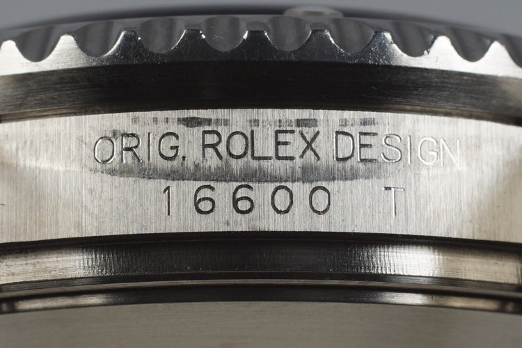 2003 Rolex Sea Dweller 16600 with Box and Papers