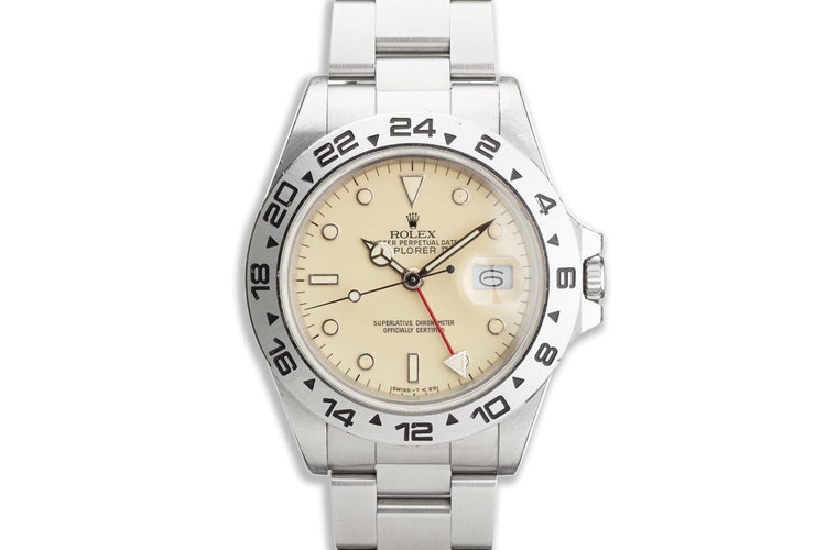 1984 Rolex Explorer II 16550 Unpolished "Cream" Rail Dial