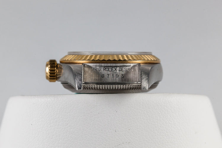 1995 Ladies Oyster Perpetual 67193 Blue Dial
