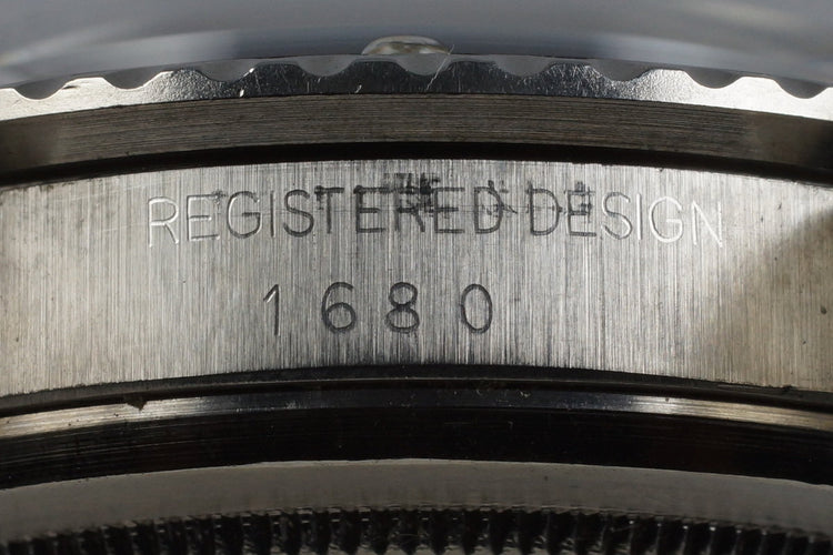 1972 Rolex Red Submariner 1680 Mark VI Dial