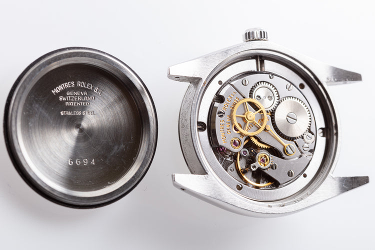 1977 Rolex Oyster Date Precision 6694 with Mickey Mouse and Box & Papers