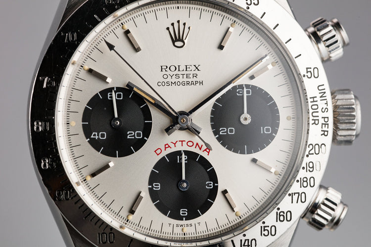 1979 Rolex Daytona 6265 with Silver "BIG RED" Daytona Dial