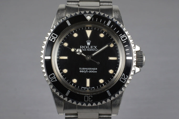 1984 Rolex Submariner 5513