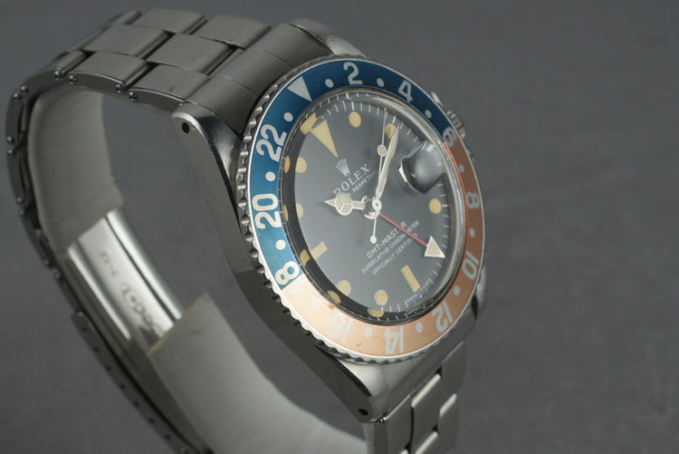 1969 Rolex GMT-Master 1675 with Thick Case
