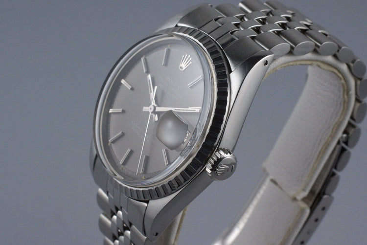 1972 Rolex DateJust 1603 Gray Dial