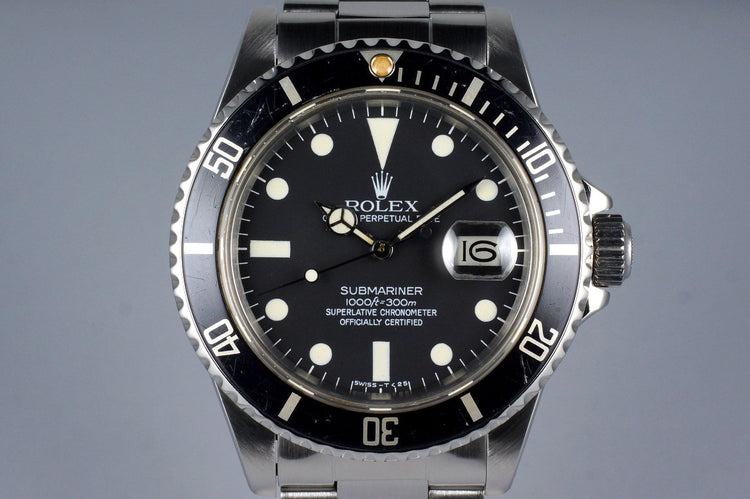 1981 Rolex Submariner 16800