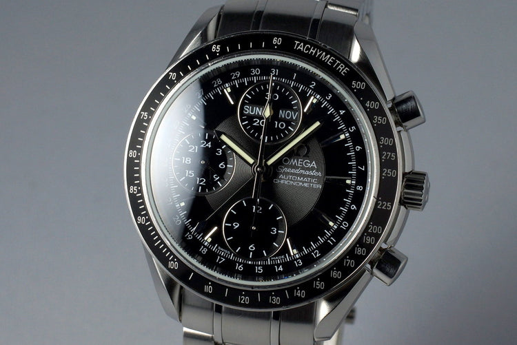 2008 Omega Speedmaster Reduced Triple Date 3220.50 with Card