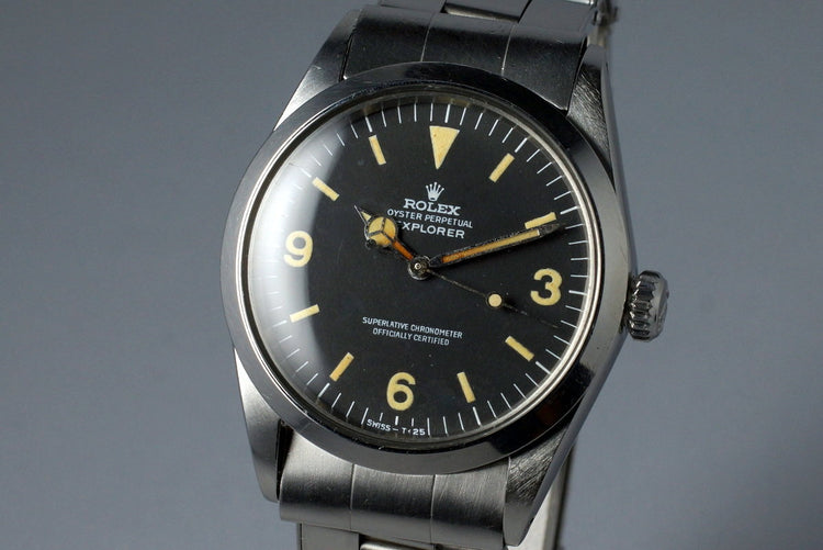1972 Rolex Explorer 1 1016 with Service Papers
