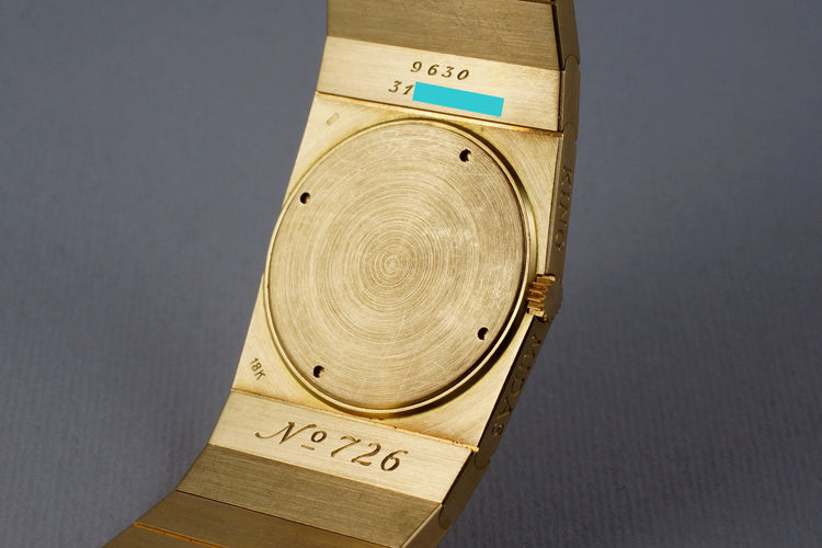 1972 Rolex YG King Midas 9630 with Original Box