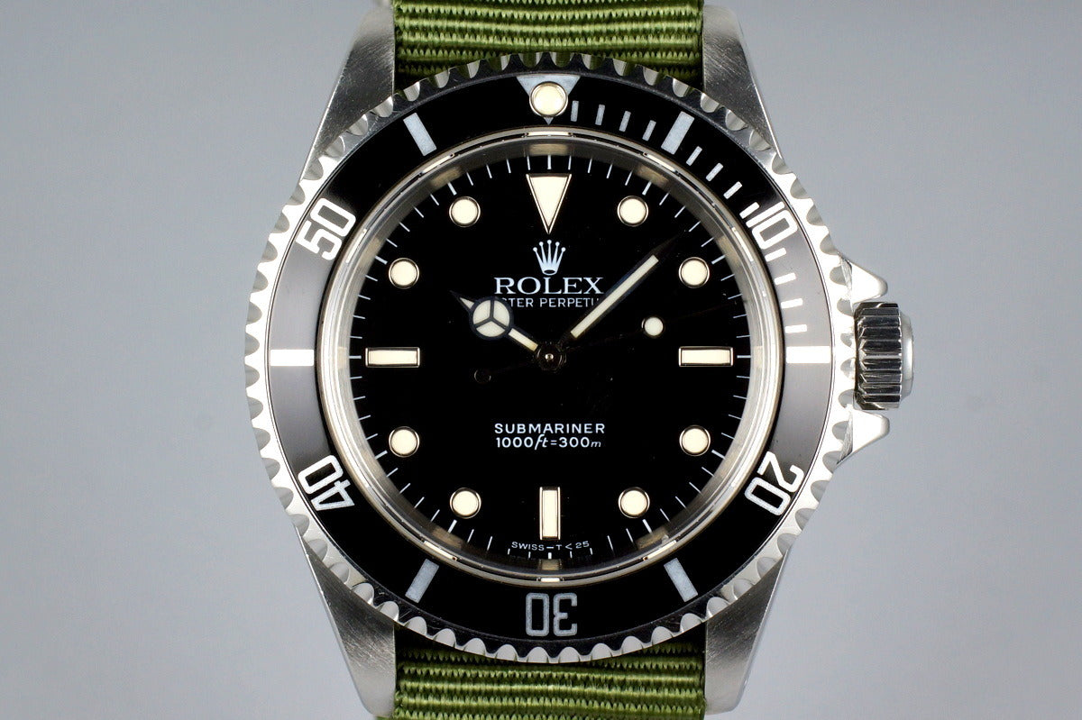 Signal ankomst pendul HQ Milton - 1994 Rolex Submariner 14060, Inventory #8199, For Sale