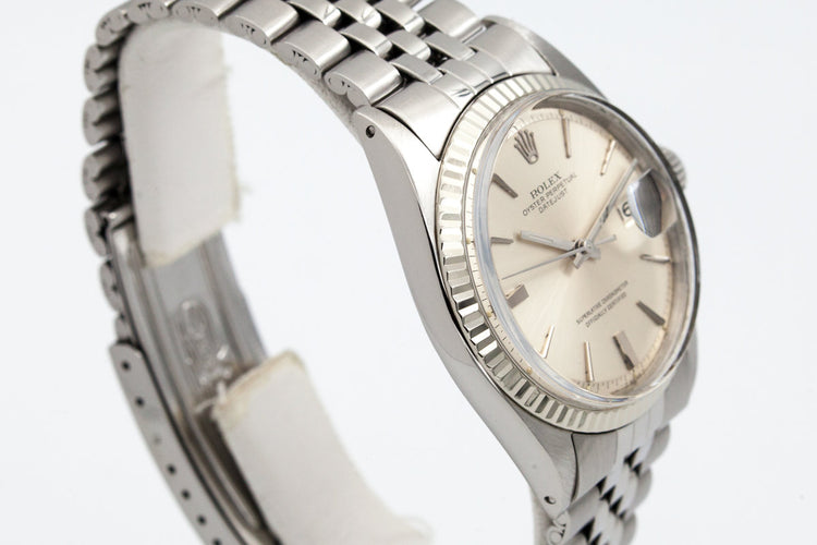 1967 Rolex DateJust 1601 with Silver Dial