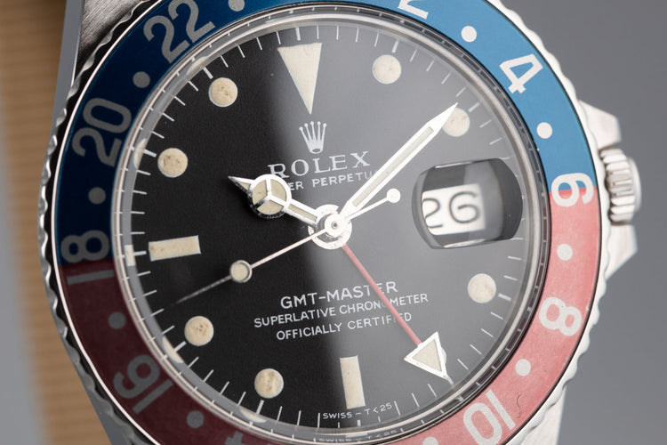 1968 Rolex GMT-Master 1675 "Pepsi"