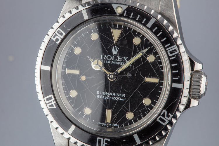 1985 Vintage Rolex Submariner 5513 "Spider" Dial