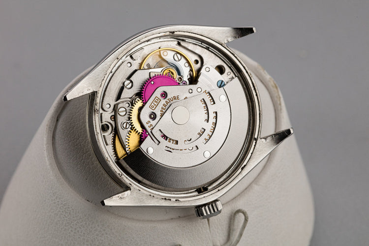 1972 Rolex Oyster Perpetual 1005 Silver No Lume Dial