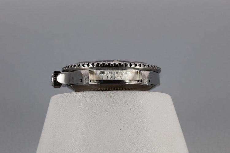 2000 Rolex Submariner 16610 with Box and Papers