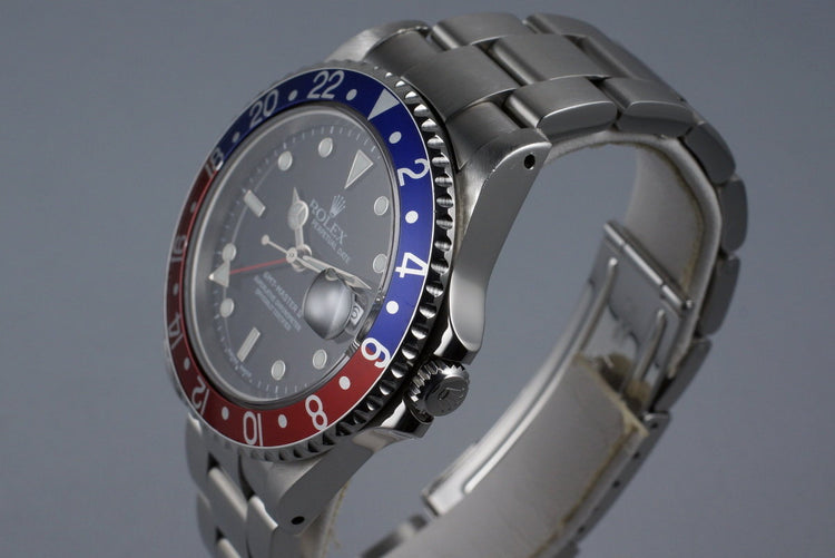 2000 Rolex GMT Master II 16710 with Box