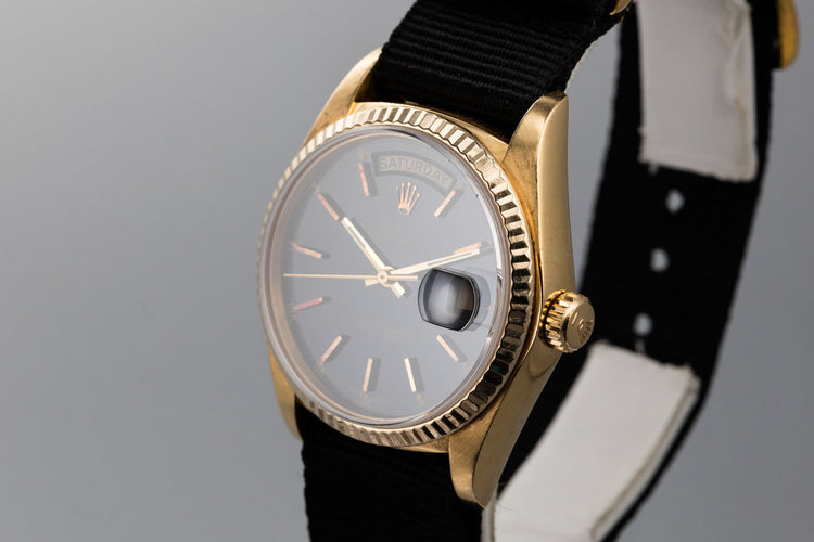 1980 Rolex Day-Date 18038 Blue Dial