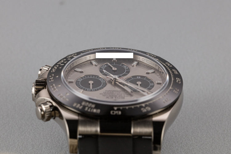 2019 Rolex 18K WG Daytona 116519LN Grey Dial with Box and Papers