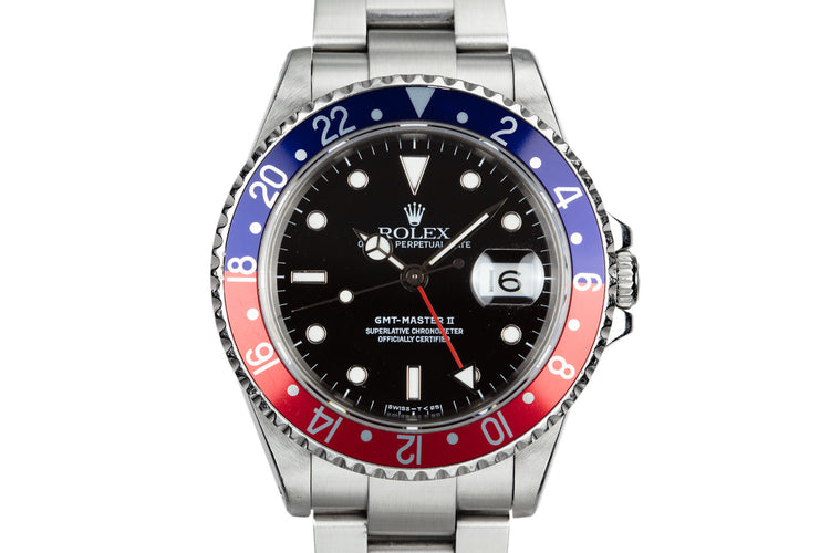 1990 Rolex GMT-Master 16710 "Pepsi"