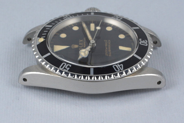 1964 Rolex Submariner 5513 Glossy Gilt Meters First Dial