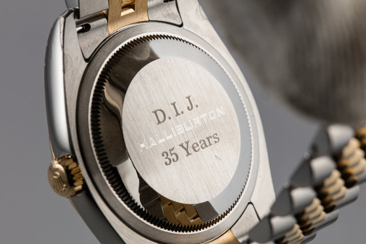 2009 Mint Rolex Two-Tone DateJust 116233 Champagne Dial with Box and Papers