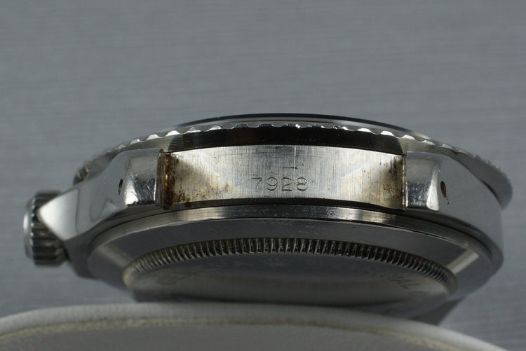 1963 Tudor Submariner 7928 PCG Gilt Chapter Ring Dial