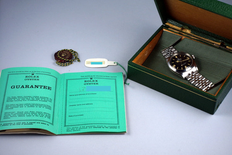 1967 Rolex Explorer 1 1016 with Box and Punched Papers