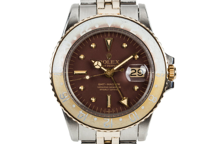 1971 Rolex GMT-Master 14K Two-Tone 1675 with US Made Bracelet