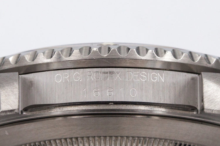 1995 Rolex Submariner 16610 "Tiffany & Co." Dial