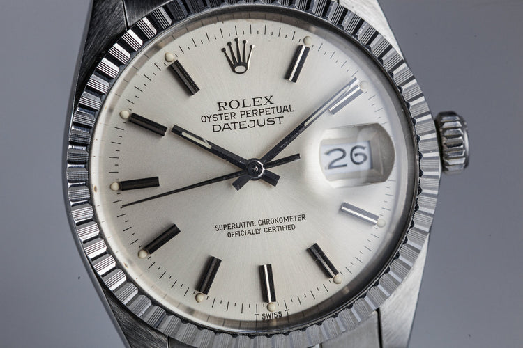 1981 Rolex DateJust 16030 with Box and Papers