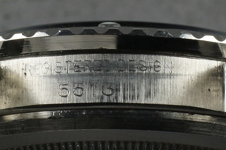 1965 Rolex Submariner 5513 with Bart Simpson Gilt Dial