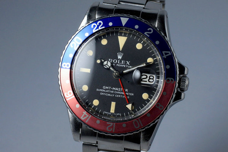 1972 Rolex GMT 1675 Mark I Dial