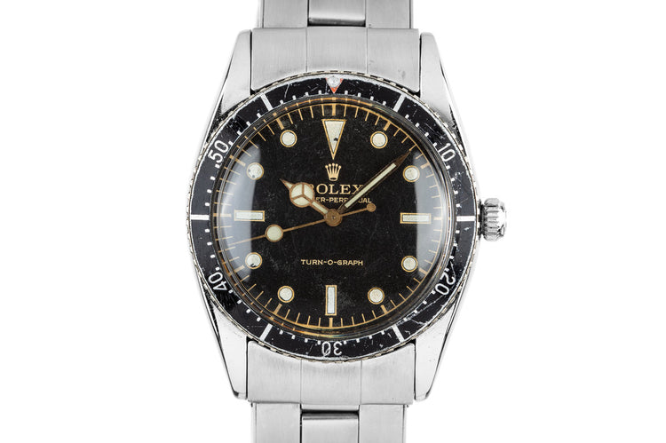 1954 Rolex Oyster Perpetual Turn-o-graph 6202 Red Triangle