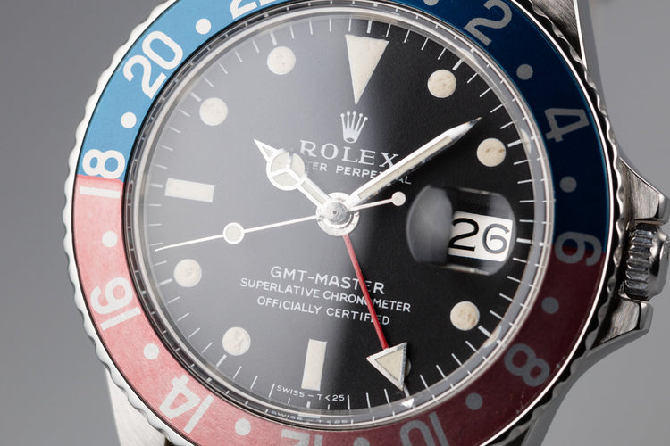 1968 Rolex GMT-Master 1675 "Pepsi"