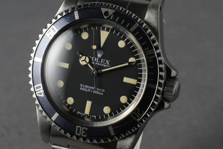 1983 Rolex Submariner 5513 with Maxi Mark V Dial