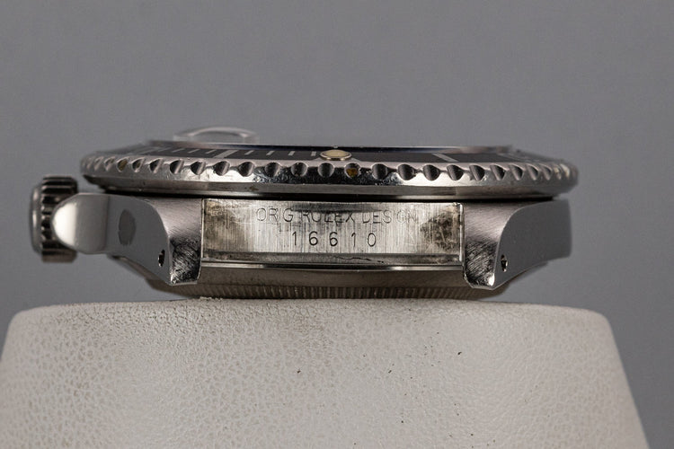 1989 Rolex Submariner 16610