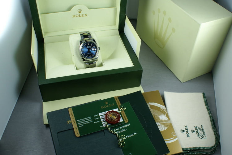 Rolex Datejust 116200 with Box and Papers
