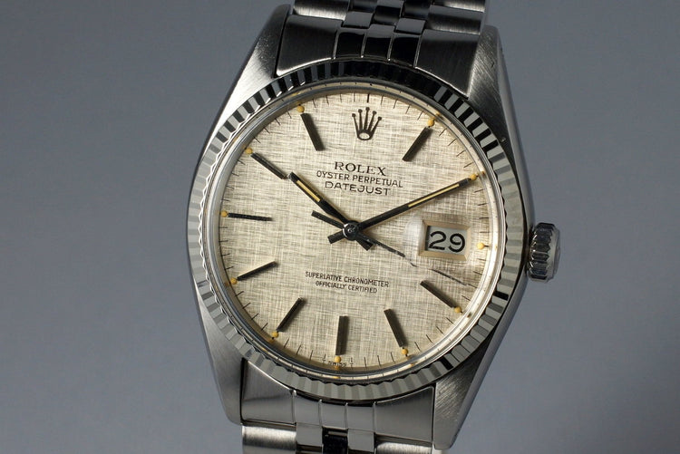 1978 Rolex DateJust 16014 Silver Linen Dial