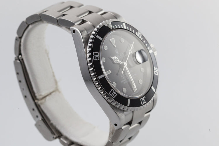 2001 Rolex Submariner 16610