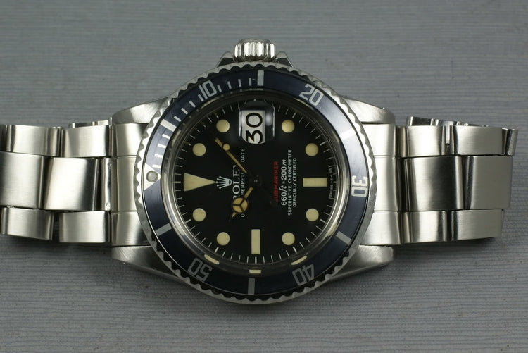 Rolex Submariner 1680 Red Sub