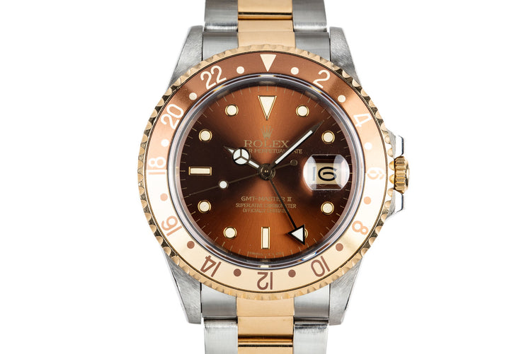 1988 Rolex Two-Tone GMT-Master II 16713 "Rootbeer"