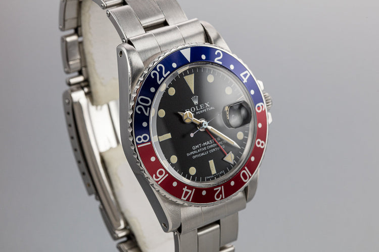 1968 Rolex GMT-Master 1675 Pepsi