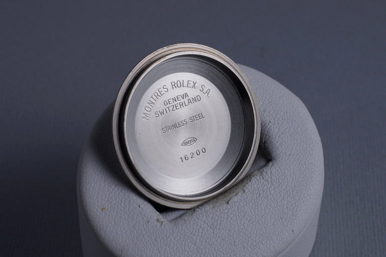 1988 Rolex Two Tone DateJust 16233 Factory Blue Vignette Diamond Dial