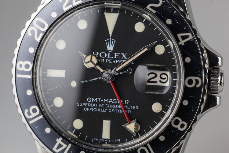 1979 Rolex GMT-Master 16750 with Faded Black Insert