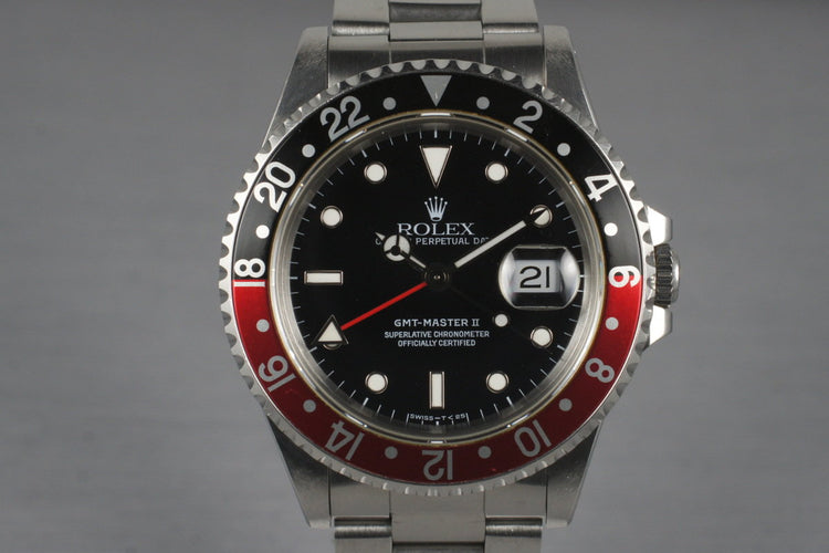 1991 Rolex 16710 GMT II with Box and Papers