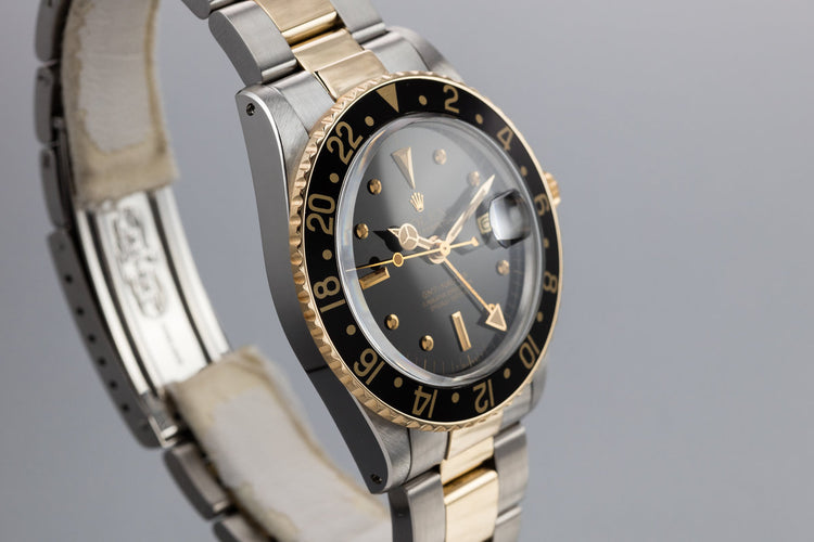 1977 Rolex Two-Tone GMT-Master 1675 with Black Nipple Dial