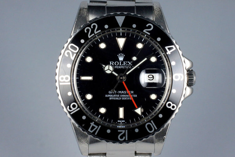 1979 Rolex GMT 16750 Service Dial