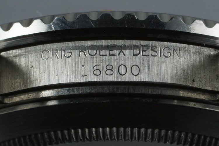 1981 Rolex Submariner 16800