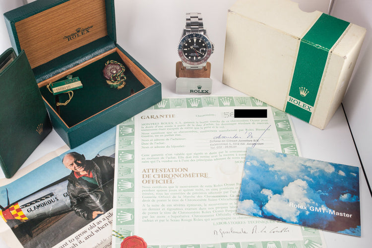 1978 Rolex GMT-Master 1675 with Box and Papers